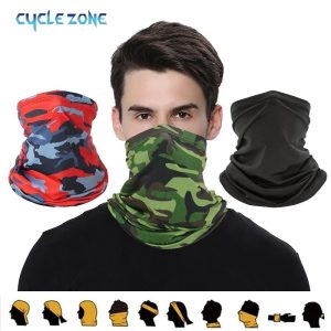 【Stylish】 Ourdoor Cycling Riding Scarf Motorcycle Men Women Neck Cover Sports Fishing Bandana Headwear Turban Bangladesh (New)