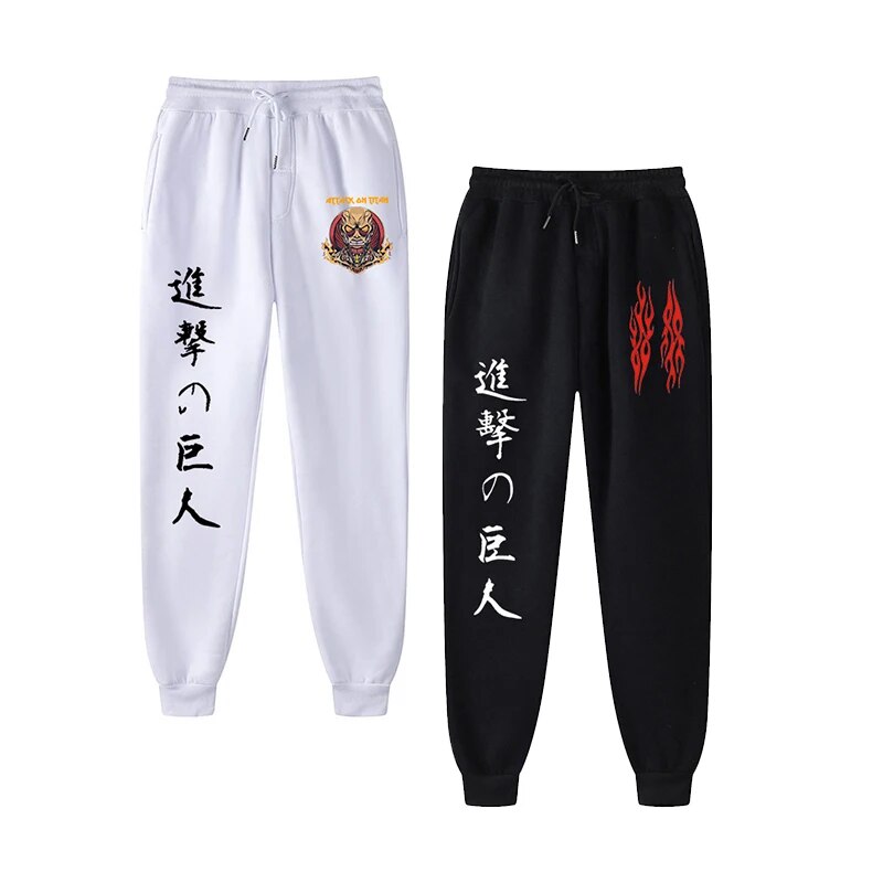 【Big-Sales】 Men Attack On Titan Long Pants Mens Casual Sweatpants Soft Sports Pants Jogging Pants Bangladesh (New)