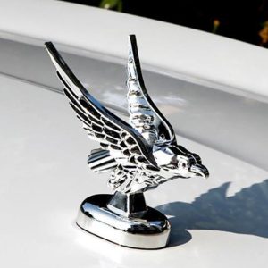 【Booming】 Exterior Decoration 1PC Car Bonnet Front Hood Ornament Badge Auto Front Cover 3D Emblem Car Modification Accessorie Bangladesh (New)