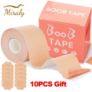【Be worth】 1 Set Tape Adhesive Bra Women Push Up Tape Set Adhesive Bra Bra Invisible Pads Body Bangladesh (New)