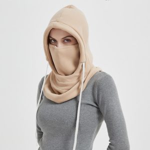 【Shop the Look】 Hood Skiing Polar Fleece Scarf Cover Outdoor Sports Gear Bangladesh (New)