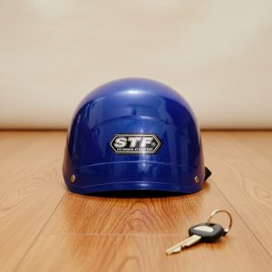 Z Power/STM Open Face Cap Helmet -Red/Black/Blue Bangladesh (New)