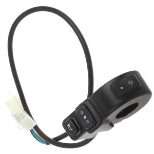 【Worldwide Delivery】 3 In1 Motorcycle Switch Electric Bike Scooter ATV Quad Light Turn Signal Horn ON/OFF Button For 22mm Dia Handlebars Motorbike Combination Switch Voltage Universal 7-8@#Leima Bangladesh (New)