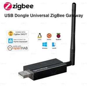 Zigbee 3.0 USB Dongle Plus Universal Zigbee Wireless Gateway Hub Support Home Assistant Zigbee2MQTT Raspbian Ubuntu MacOS Bangladesh (New)