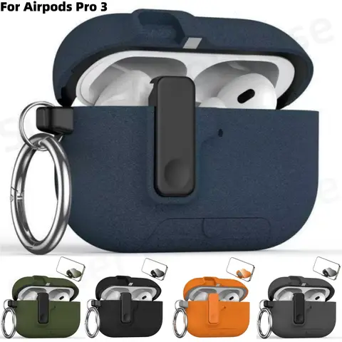 (Fluffy Blue) For Airpods Pro 3 New Full Protection Auto Pop-Up Lid Design with Lanyard Wireless Charging Case For Airpods Pro 3 Bangladesh (New)