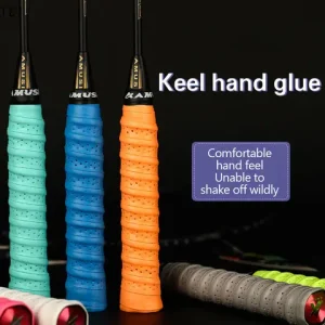 〔E〕Keel Hand Rubber Thickened Non Slip Badminton Sweatband Laminated Perforated For Tennis Racket Handle Grip Tape〔Winter5〕 Bangladesh (New)