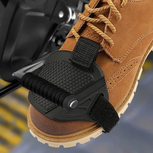 【Big-promotion】 New PVC Motorcycle Shift Shoe Cover Black Non-slip Motorcycle Shifter Pads Motorcycle Shoe Cover Shoe Bangladesh (New)