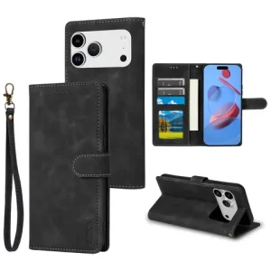 ZZXX Wallet With Card Slot Photo Frame Kickstand Magnetic Flip Leather Case For iPhone 17 17Air 17Pro 17ProMax Card Bag Bangladesh (New)