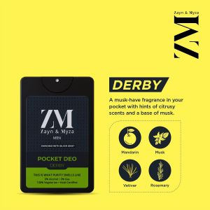 zm Derby pocket Deo  Purfumr 18 ml men Bangladesh (New)