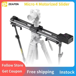 ZEAPON Micro 4 E500 E700 E1000 Multi-axis Motorized Slider for DSLR Camera Video Shooting Portable Rail System PS-E1 PD-E1 Bangladesh (New)