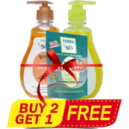 Yusera Hand Wash 300 ml Lemon Plus Orange (Buy 2 Get 1 Hand Wash Refill 170 ml Free) Yusera Bangladesh (New)