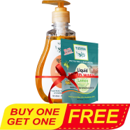 Yusera Handwash 300 ml Orange (Buy 1 Get 1 Hand Wash Refill 170 ml Free) Yusera Bangladesh (New)