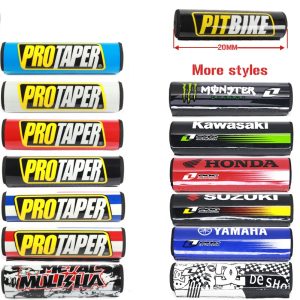 【Factory-direct】 1 1/8 handle bar handlebar square chest protector pads fat bar for protaper handlebar sponge pad Moto fat bar pad brand accessories steering wheel Bangladesh (New)