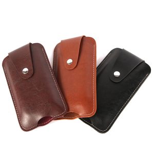 【Trending Now】 Men Leather Universal Outdoor Sport Belt Clip Waist Bag MIRRORRR Bangladesh (New)