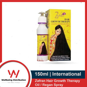 Zafran Hair Growth Therapy Oil for Men And Women 150 Ml Natural Hair Care Oil Bangladesh (New)